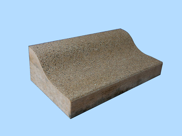 S型黃銹連體側石