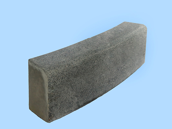 芝麻灰弧型光面側石